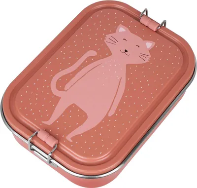 Produktbild von Trixie Baby 60-222, Brotdose, Kind, Rose, Edelstahl, Abbildung, Rechteckig