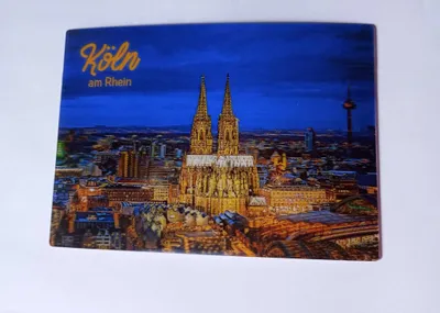 Produktbild von 3 D Ansichtskarte Köln am Rhein, Postkarte Wackelkarte Hologrammkarte, Kölner Dom, Skyline