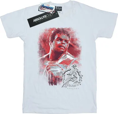 Produktbild von Marvel - "Avengers Endgame" T-Shirt für Herren BI7597 (S) (Weiß)