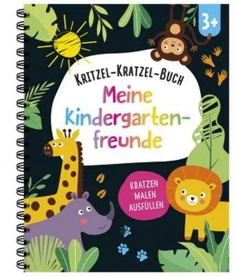 Obrázek produktu pro Knížka na čmárání Moji kamarádi ze školky