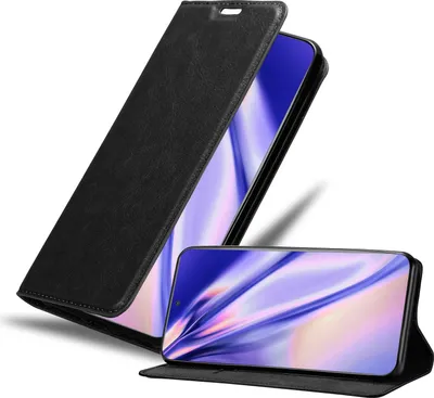 Image de Cadorabo Housse pour Motorola EDGE 20 Housse de protection en noir Etui pour téléphone portable Case Cover Fermeture magnétique