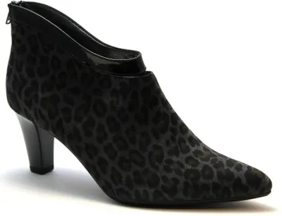Produktbild von Carbon Sleo Schwarz Lack / Stiefelette mit Absatz, Größe:39