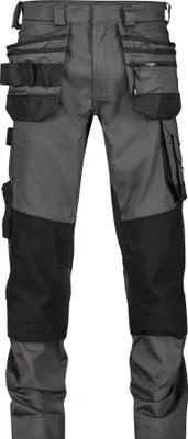 Produktbild von Stretch-Arbeitshose mit Holstertaschen PESCORE41 245g anthrazitgrau/schwarz, Gr. 67 DASSY 201160