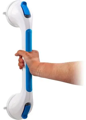 Image de Barre d'appui pour salle de bain, à ventouse, antidérapante, pour personnes âgées et handicapées
