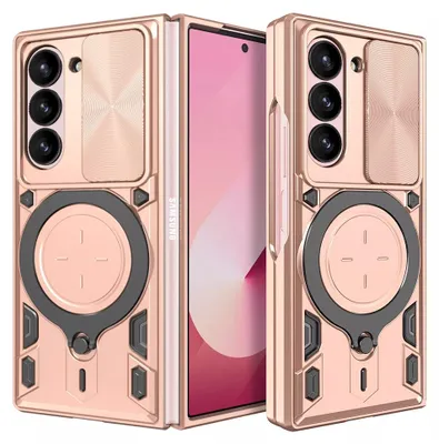 Zdjęcie produktu dla Techsuit CamGuard Pro Etui do Samsung Galaxy Z Fold6 - różowo-złote