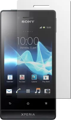Produktbild von 8er-Pack PhoneNatic Displayschutzfolien klar  kompatibel mit Sony Xperia miro
