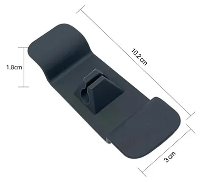 Produktbild von Kabelhalter für Küchengeräte - Kabelwickler - Für Mixer, Standmixer, Kaffeemaschine - 10,2×3×1,8 cm - 6er Pack - Kunststoff