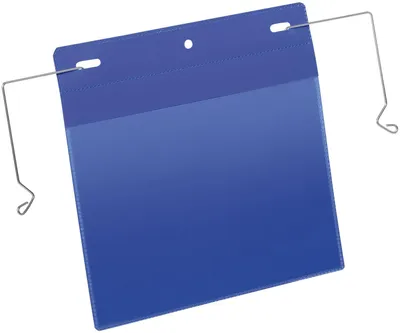 Obrázok produktu pre Durable 1752, Modrá, Priehľadná, Polypropylén (PP), 1 karty/kariet, A5, 223 x 218 mm, 50 kusov