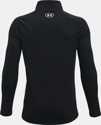 Produktbild von Under Armour T-Shirt Ua Tech 2.0 1/2 Zip-Schwarz 1363286-001__YXL