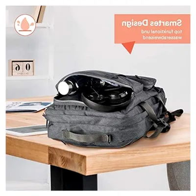 Produktbild von Rucksack im urbanen Stil für Business und Reisen, wasserabweisend für Damen und Herren