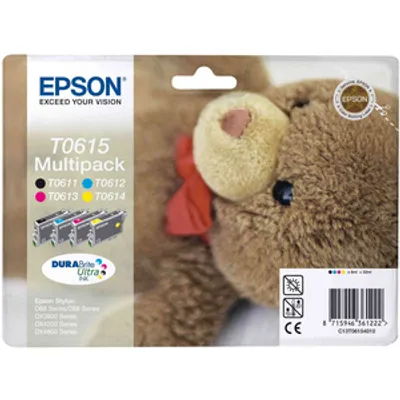 Produktbild von Epson Teddybear Multipack: 4 Ink Cartridges, Multipack