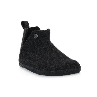 Produktbild von Birkenstock Andermatt Wollfilz Hausschuhe Anthracite Narrow-fit Größe 40