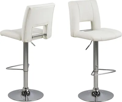 Produktbild von Smuk Barhocker Yara Weiß - 2 Stück