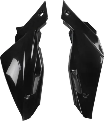 Obrázok produktu pre Bočné kryty UFO PLAST, 2-dielne, pre Husqvarna TC TE 250 / 310 cm³, rok výroby 2008 – 2013, farba: čierna