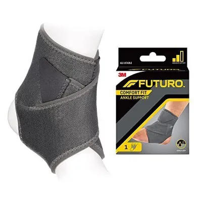 Image de Bandage FUTURO Comfort Fit pour la cheville 04037, Ajustable (17.8 cm - 29.2 cm) NS