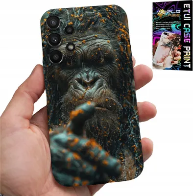 Obrázok produktu pre Puzdro Pre Samsung Galaxy A32 4G - Opica, Opica, Gorila, Zvieratá + Sklo