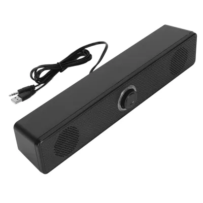 Produktbild von Počítačové reproduktory USB,Káblový stolný soundbar,HiFi mini soundbar,Počítačový soundbar,Káblový stolný soundbar USB,Počítačové reproduktory