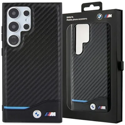 Produktbild von BMW BMHCS24L22NBCK S24 Ultra S928 schwarz/schwarz Leder Carbon Schutzhülle