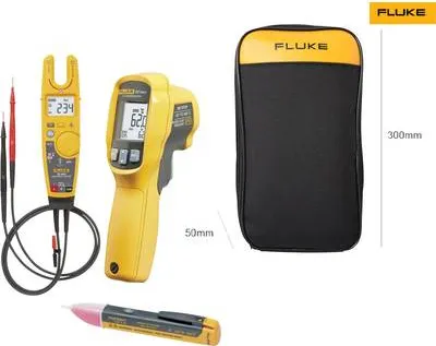 Obrázok produktu pre Fluke T6-600/62MAX+/1ACE Ručný multimeter, digitálne prúdové kliešte CAT III 600 V Displej (počty): 2000 (4910524)