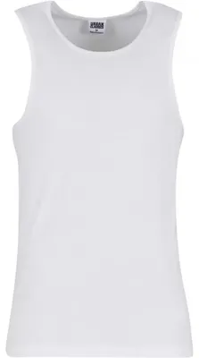 Obrázok produktu pre Urban Classics Tank-Top Herren Ribbed Underhirt 2-Pack weiß XL