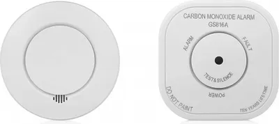 Zdjęcie produktu dla Smartwares SH8-99111, Detektor tlenku węgla, Bezprzewodowy, Biały, Dom, Biuro, 868 MHz, ABS