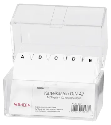 Produktbild von RHEITA 5537, Transparent, 100 Blätter