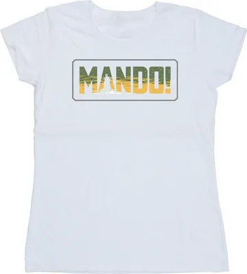 Produktbild von Star Wars - "The Mandalorian" T-Shirt für Damen BI43416 (XXL) (Weiß)