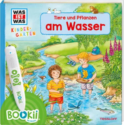 Produktbild von BOOKii® WAS IST WAS Kindergarten Tiere und Pflanzen am Wasser