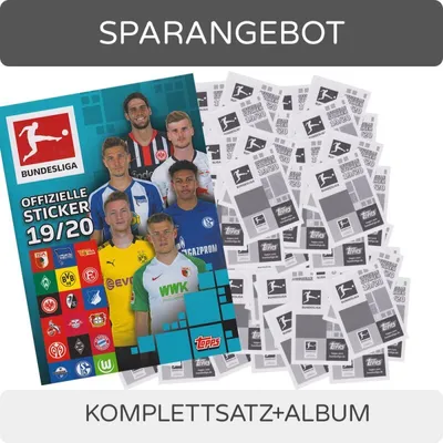 Immagine prodotto di Figurine da collezione Topps Bundesliga 2019/20 - Set completo + album