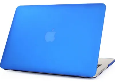 Produktbild von Mobigear Schutzhülle für MacBook Pro 13 Zoll (2012-2015), Hartschalenhülle, MacBook Case - Dunkelblau - Modell A1425 / A1502