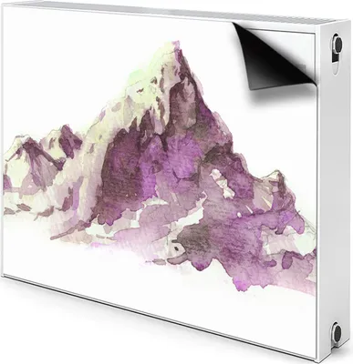 Produktbild von Magnet Heizkörperverkleidung Heizkörper-Abdeckung Heizung Heizkörper 90x60 cm  - Winter, Berge