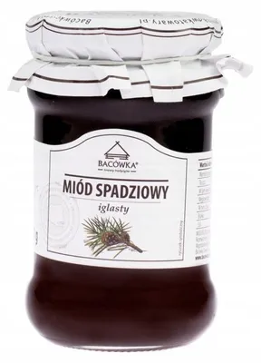 Zdjęcie produktu dla Miód spadziowy iglasty 400g Bacówka