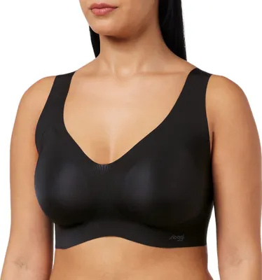 Produktbild von Sloggi Zero Feel Bralette BH Ohne Bügel, Farbe: Schwarz (Black), Größe: M