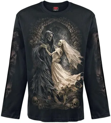 Produktbild von Spiral Langarmshirt Herren Last Dance schwarz M
