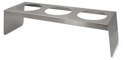 Produktbild von Futterstation für 3 Näpfe Ø je 16 cm / Länge 69,6 cm / Breite 22 cm / Höhe 18cm