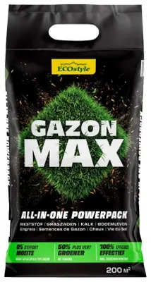 Productafbeelding van ECOstyle Gazon Max all-in-one gazonverbeteraar | 1 kg, 4 kg of 10 kg 10KG