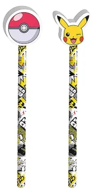 Immagine prodotto di Gomme per matite Pokémon, Assortimento