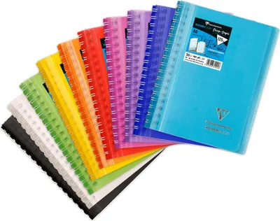 Produktbild von Clairefontaine 5x Zeichenblock A6, 50 Bl blanko weiß 125g, PP Sortiert 331201C