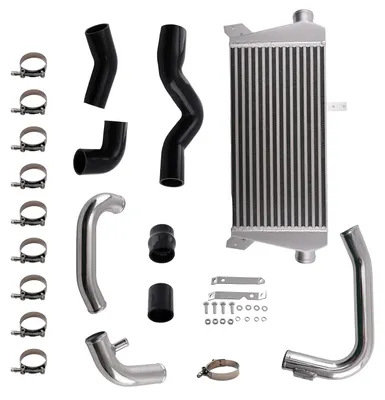 Obrázek produktu pro Přední mezichladič + sada potrubí pro Audi A4 1.8T Turbo B6 Quattro 2002–2006