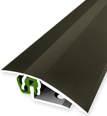 Produktbild von PROVISTON | Übergangsprofil | Parkettprofil | Breite: 51 mm | Höhenausgleich: 3 - 23 mm | Länge: 900 mm | Aluminiumprofil | Bronze | 1 Stück