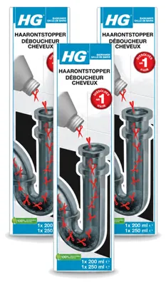 Produktbild von 3 x HG Haarontstopper - 450 ml - Vorteilspackung - 3 Stücke