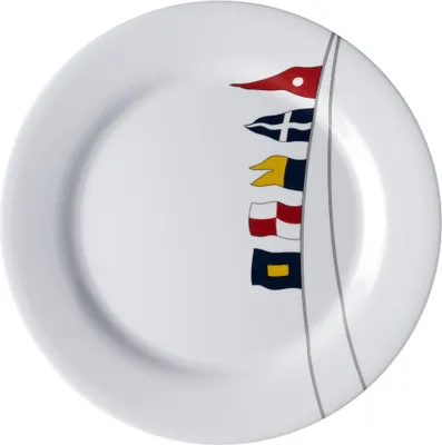 Image de Assiette plate grande, 25cm, ronde - Regata, - seule