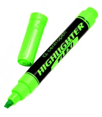 Produktbild von Zvýrazňovač Centropen 8542 Flexi zelený