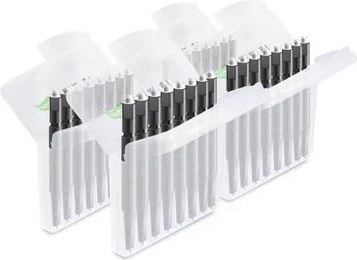 Produktbild von JB White 32 Cerumenfilter für Hörgeräte, Ersatzfilter, Filter geeignet für Widex Nanocare Wachsschutz | Oticon MiniFit | Phonak Cerustop Wax Guards | Signia 3.0 | Resound Hörgerätefilter (1,3mm)