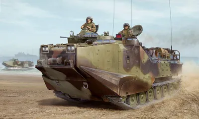 Produktbild von Hobby Boss AAVP-7A1 Assault Amphibious Vehicle (w/mounting bosses)1:35, 82413