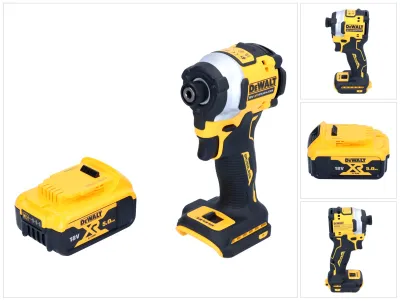Immagine prodotto di Avvitatore a impulsi a batteria DeWalt DCF 850 N 18 V 205 Nm 1/4" senza spazzole + 1x batteria ricaricabile 5,0 Ah - senza caricatore