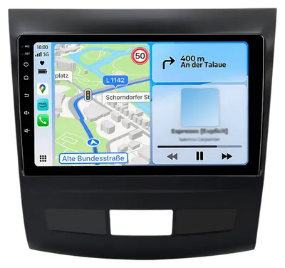 Obrázok produktu pre Rádio 9 palcov 6+128 GB Android autorádio pre Mitsubishi Outlander II CWW 2005-2011 bezdrôtové CarPlay Android Auto 4G WiFi GPS navigácia 8-jadrový RDS DSP DAB+ BT