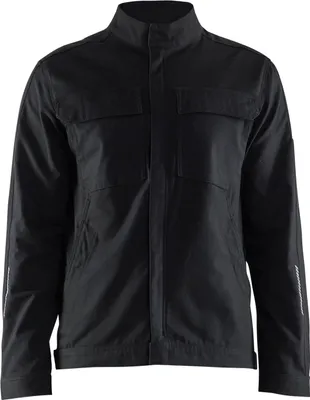 Produktbild von Blakläder Industrie Jacke Stretch 4466, Farbe:Schwarz, Größe:6XL