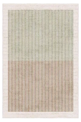 Image de Tapis Moquette en Polyester Vert 100 x 300 cm Poils 5 mm