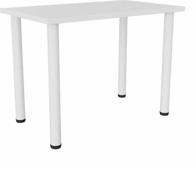 Produktbild von PLATAN ROOM Esstisch BOSTON, Küchentisch 80 x 60 cm, 100 x 60 cm Bürotisch, Schreibtisch Weiß, Eiche Artisan
